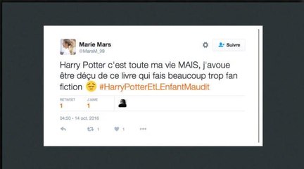 Harry Potter et l'enfant maudit : les fans déçus sur Twitter