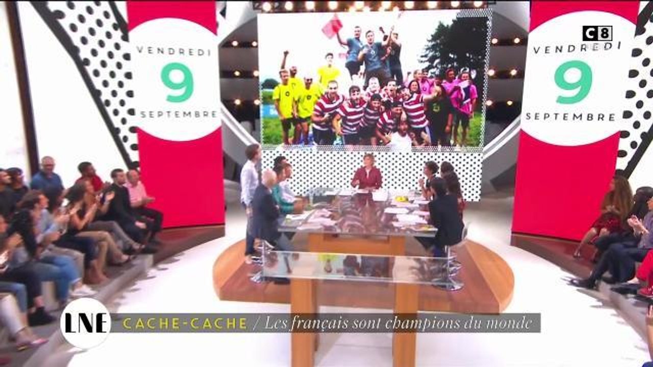 LNE Images de la victoire des Français, champions du monde de cache-cache