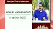 Presidente Maduro invita al pueblo a responder encuesta del Sistema Patria sobre la variante Ómicron