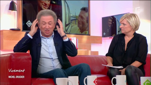 Michel Drucker raconte une drôle d'anecdote sur Johnny Hallyday