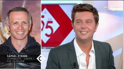 Fou de joie, Samuel Etienne évoque dans C à vous la naissance de son fils