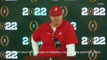 Alabama Offensive Coordinator Bill O'Brien focused on Task At Hand Ahead of Title Game
