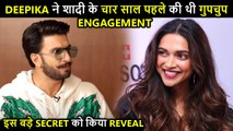 OMG! Deepika-Ranveer Got SECRETLY Engaged Long Before, Actress Reveals Shocking Truth