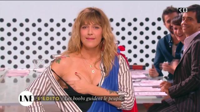 Daphné Burki fait grimper la température pour la première sur C8 de La Nouvelle édition