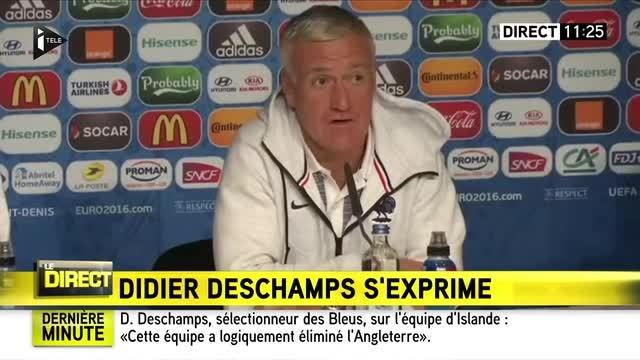 Samuel Umtiti remplacera-t-il Adil Rami face à l'Islande ? Didier Deschamps répond avec humour