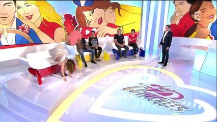 La violente chute d'un candidat des Z'Amours