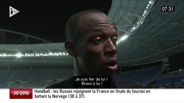 Usain Bolt : Je suis fier de Christophe Lemaître