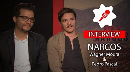Interview de Wagner Moura et Pedro pascal (Narcos)