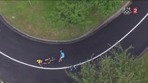 Tour de France - Christopher Froome chute dans la 19e étape