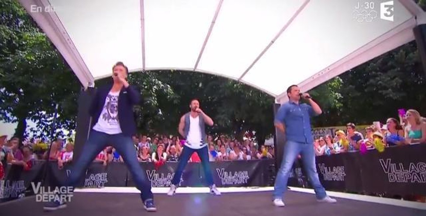 Frank Delay (2be3), Allan Théo et Chris Keller reprennent les Backstreet Boys