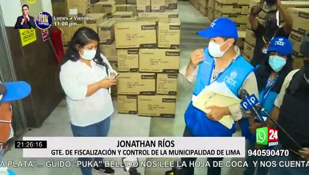 Mesa Redonda: clausuran locales comerciales que eran usados como almacenes clandestinos