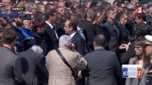 Hommage national : Un policier refuse de serrer la main de François Hollande et Manuel Valls