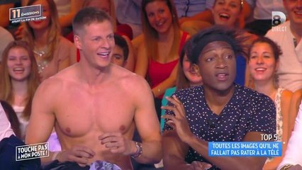 Matthieu Delormeau finit torse nu dans Touche pas à mon poste !