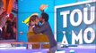 Le baiser fougueux d'Evelyne Thomas à Cyril Hanouna dans TPMP