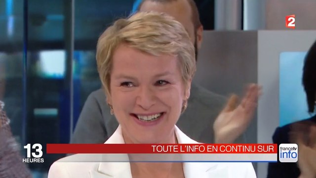 Les larmes d'Elise Lucet pour son dernier JT au 13 heures de France 2