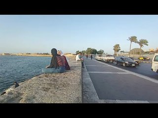 جو مشمس وحار في الإسكندرية قبل هطول الأمطار المتوقعة غدا