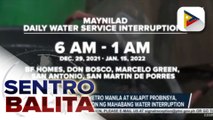 Ilang lugar sa Metro Manila at kalapit probinsya, nakararanas ng mahabang water interruption; Water interruption, dahil sa maintenance activity