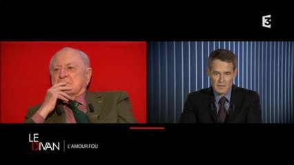 Pierre Bergé ému dans Le Divan