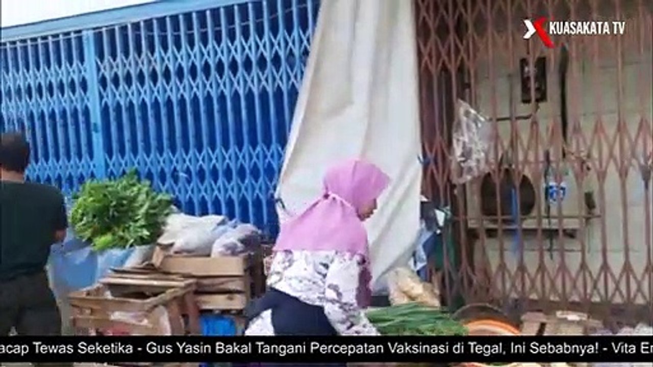 Jelang Peresmian Pasar Johar Semarang, Satpol PP Tertibkan Pedagang Liar Tepi Jalan