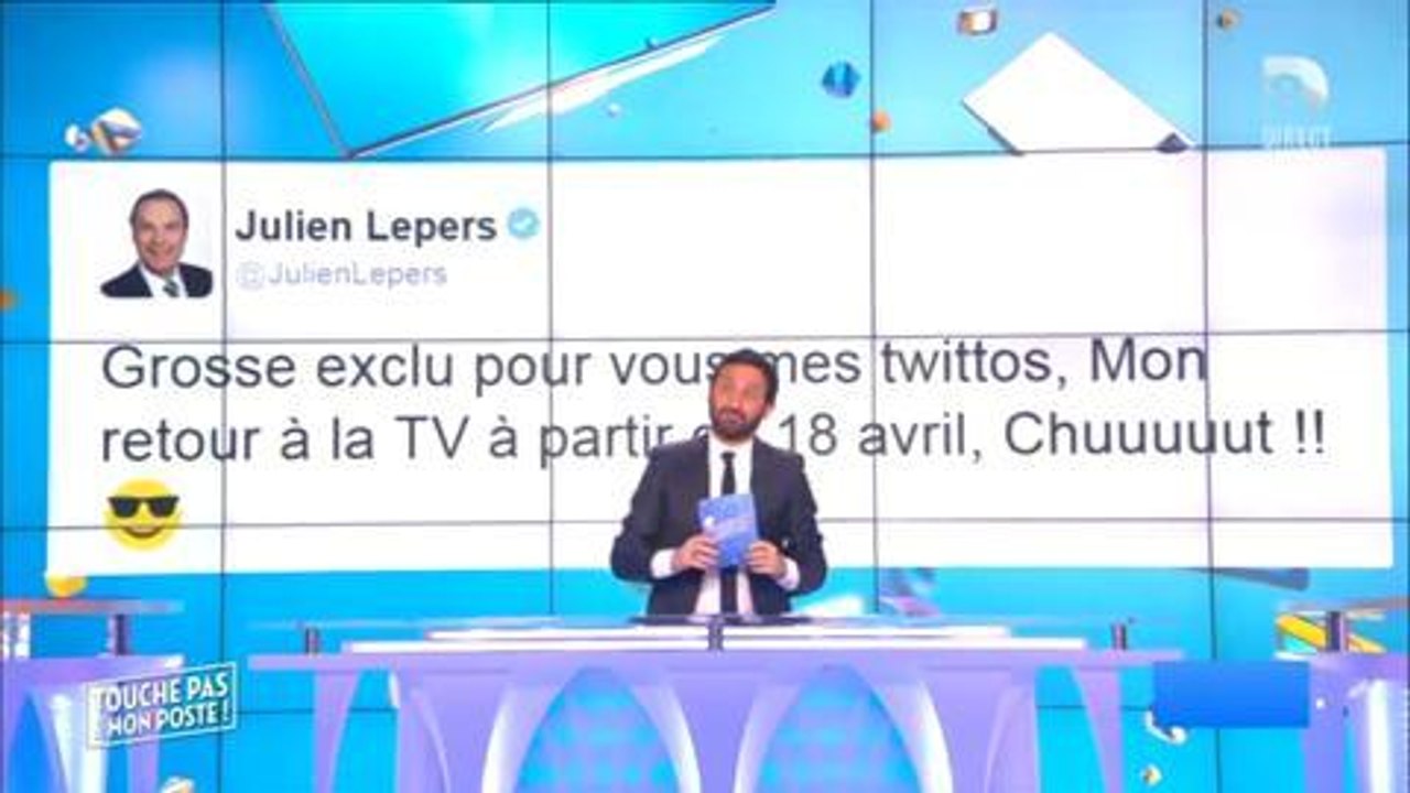 TPMP : Cyril Hanouna révèle le nom de la nouvelle émission qu'animera Julien Lepers !