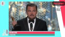 Le discours écolo de DiCaprio aux Oscars, Poelvoorde et Depardieu bourrés en plein JT… Le zapping ciné (VIDÉO)