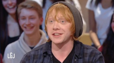 Le Grand Journal : Rupert Grint, un projet de film avec Dany Boon ? Il "n'est pas au courant" !