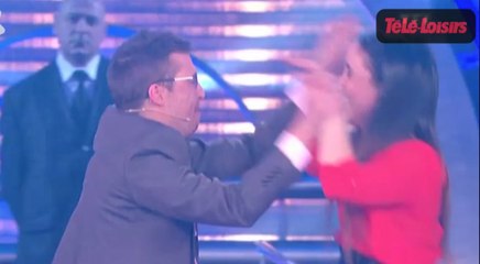 Un candidat de Money Drop à la limite de mettre une claque à sa partenaire... Zapping Jeux