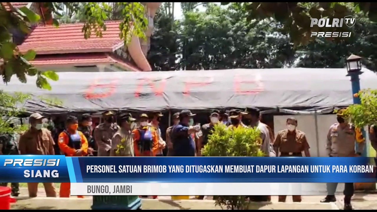 Polda Jambi Salurkan 3,2 Ton Sembako untuk Korban Terdampak Banjir di Kabupaten Bungo