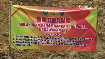 Rawan Longsor, Pemkab Sumenep Hentikan Dua Galian Tambang Ilegal