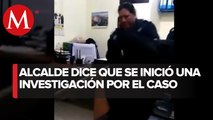 Elemento de la policía en Veracruz que golpeó a otra policía ya presentó su renuncia