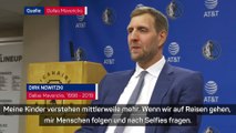 Nowitzki über Ehrung: 