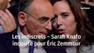 Les indiscrets – Sarah Knafo inquiète pour Éric Zemmour