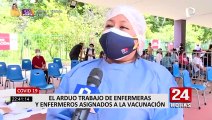 Advierten reducción de personal para vacunación pese a tercera ola de contagios de coronavirus