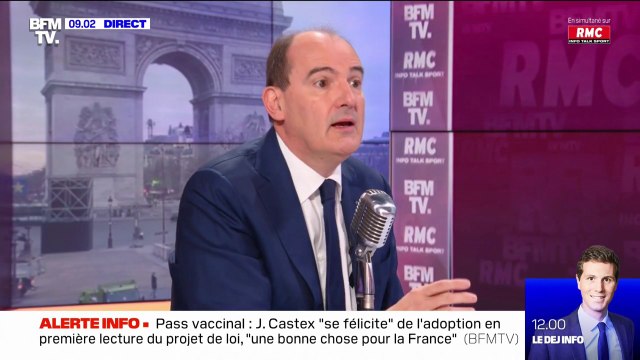 Jean Castex: Les primo-vaccinations progressent significativement depuis l'annonce du pass vaccinal