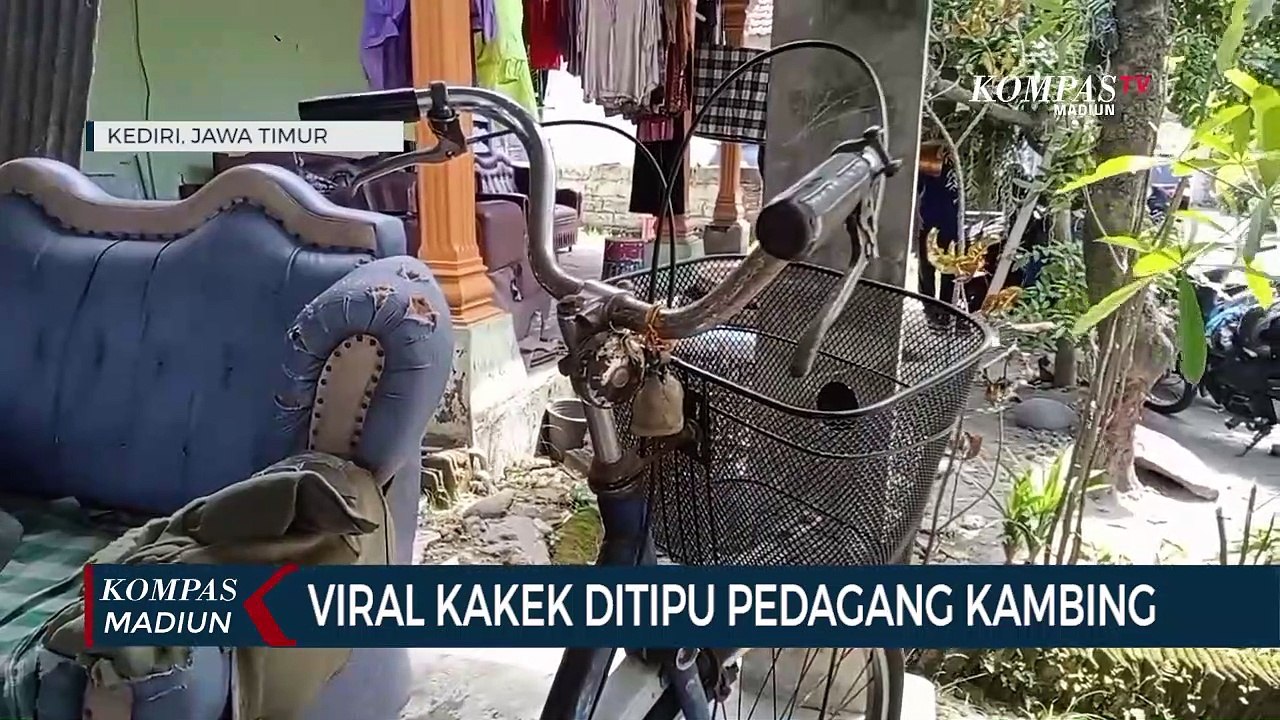 Viral Kakek Ditipu Pedagang Kambing