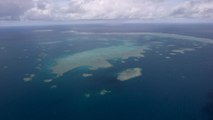 Voyage : découverte d'une mystérieuse île à la forme suggestive