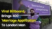 Find Malik A Wife : British Muslim Man Looks For Wife On Billboard Saying' Save Me From Arranged Marriage'