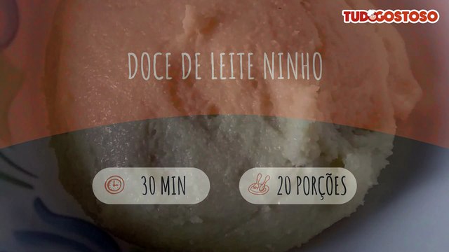 Doce de leite ninho