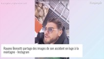 Rayane Bensetti blessé après un accident : images de sa chute 