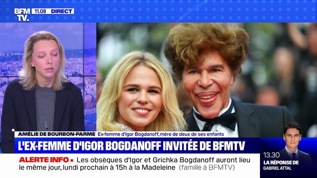 Sur BFMTV, Amélie de Bourbon-Parme, l'ex-femme d'Igor Bogdanoff, se livre sur les raisons qui ont poussé les frères à refuser la vaccination face à la Covid-19, qu'ils ont contracté et qui a mené à leur mort.