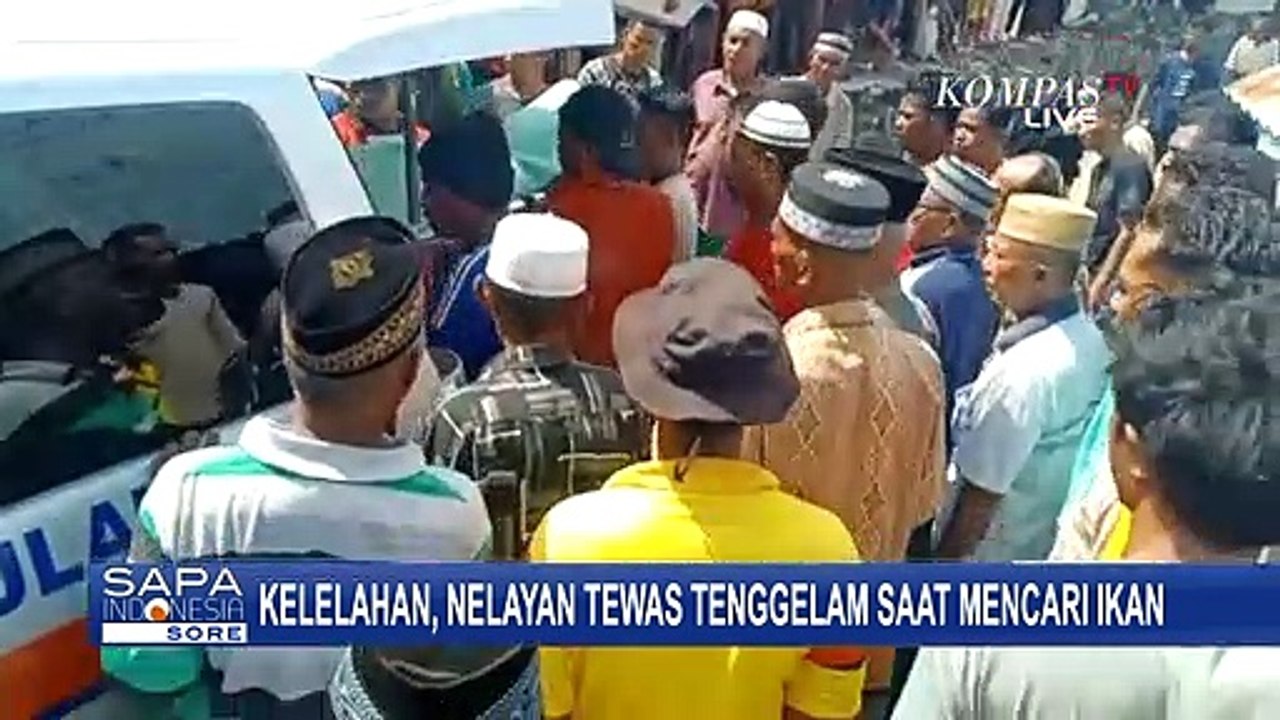 Detik-Detik Pencarian Nelayan yang Tewas Tenggelam Saat Mencari Ikan!