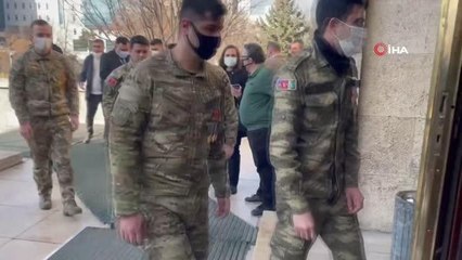 Karabağ gazileri TBMM'yi ziyaret etti