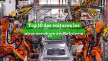 Top 10 des voitures les plus vendues en Belgique en 2021