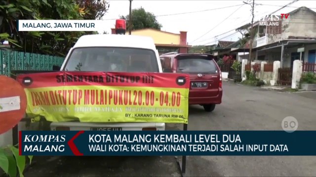 Kota Malang Naik PPKM Level 2, Wali Kota Malang Protes