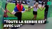 "Liberté pour Djokovic", scandent ses fans à Melbourne