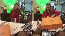 'Brooksville mom overwhelmed with excitement after receiving a Louis Vuitton bag *Christmas Surprise*'