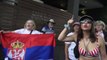 Open d'Australie - Les protestations des fans de Djokovic