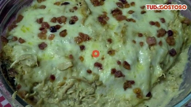 Fricassê de frango com creme de leite