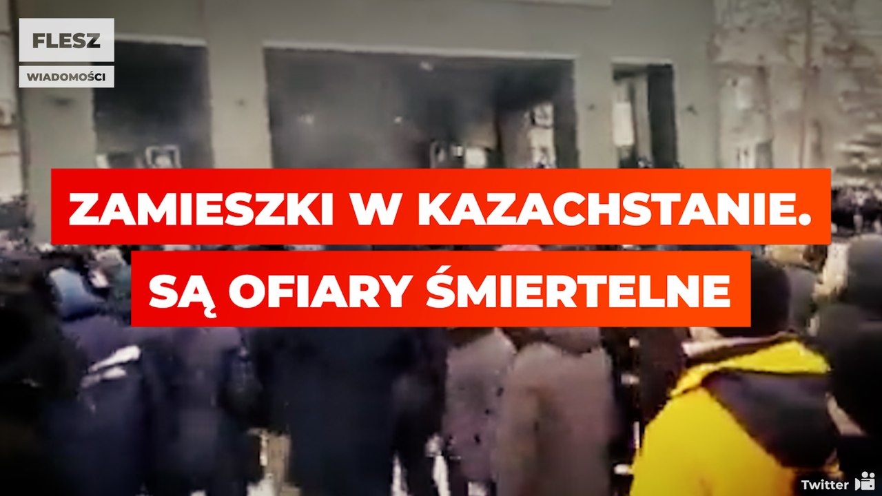 Zamieszki w Kazachstanie. Są ofiary śmiertelne