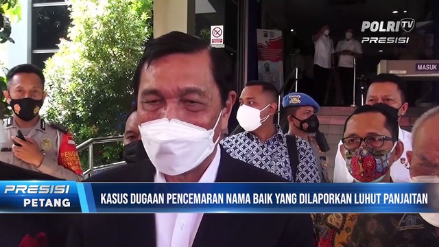 Laporan Luhut Versus haris Ashar naik Kepenyidikan